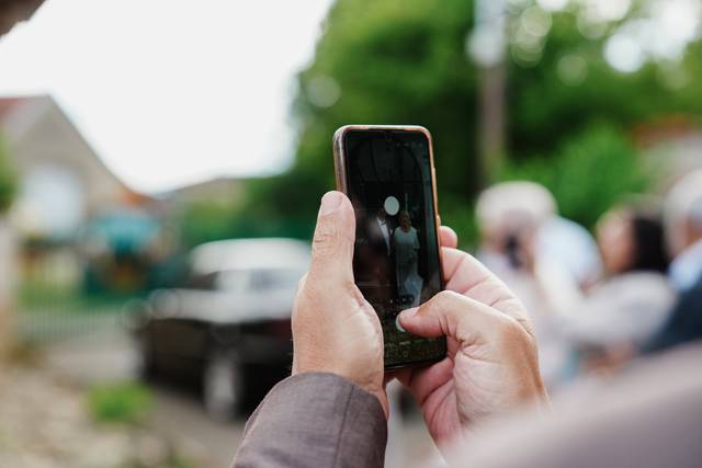 Le lancer de bouquet