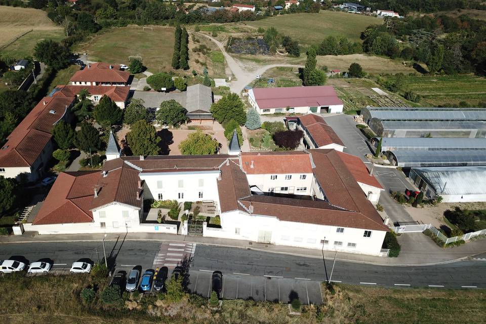 Vue d'ensemble du lycée