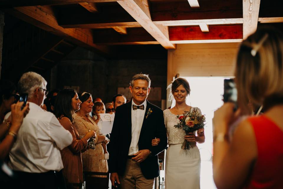 Entrée de la mariée