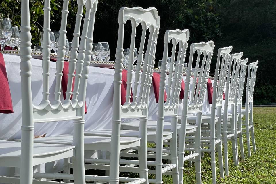 Chaise Napoléon Blanche