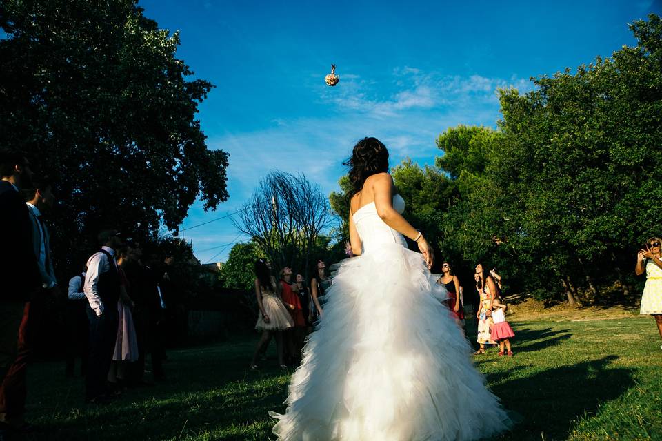 Lancé du bouquet