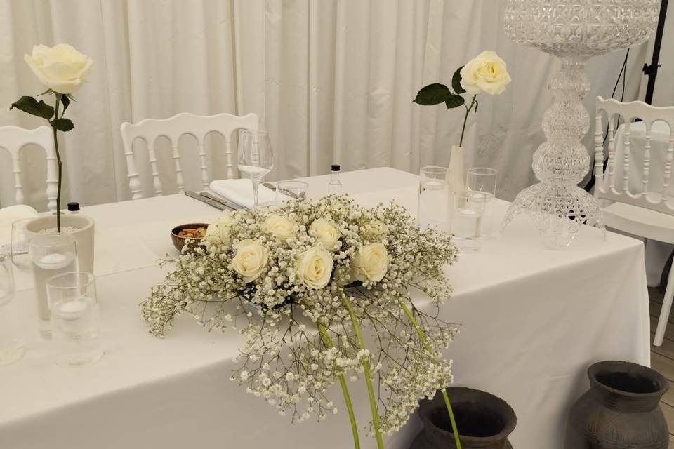 Table des mariées