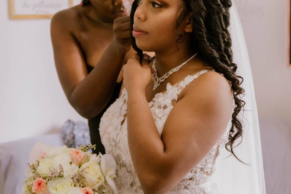 La mariée prête