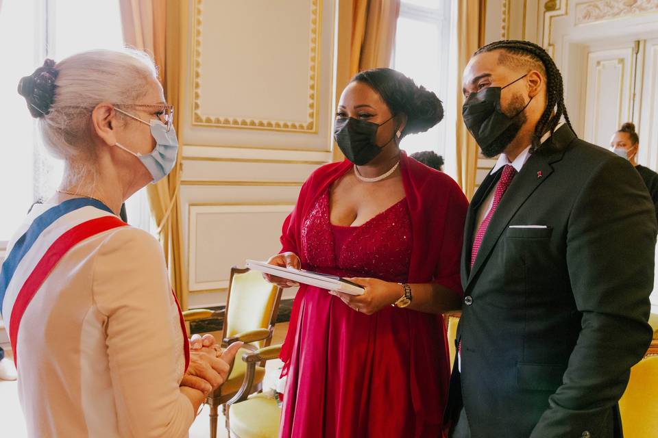 Remise du livret de famille