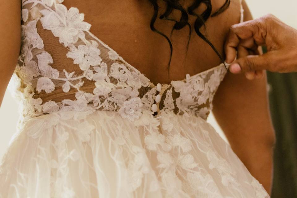 Robe de la mariée