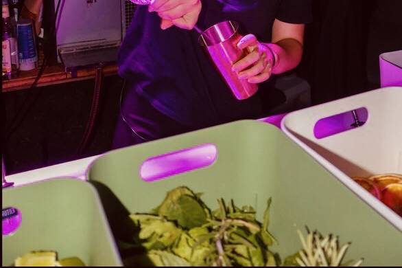 Cocktails alcool.