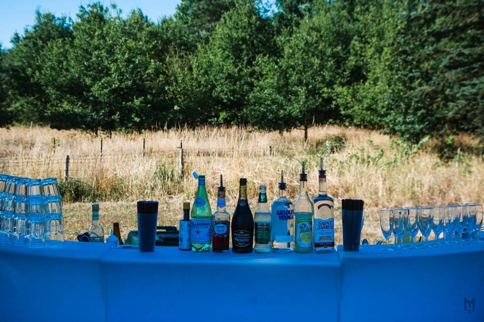 Bar en extérieur.