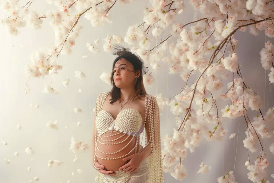 Grossesse floral