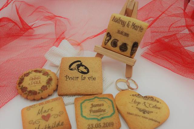 Biscuit invité mariage
