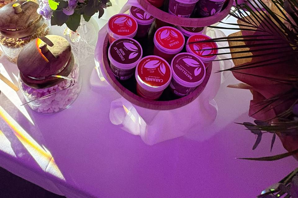 Déclinaison de glaces, sorbets