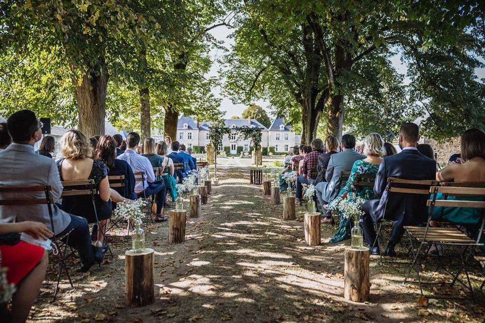 Cérémonie laique émotion