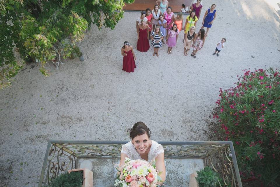 Lancé de bouquet