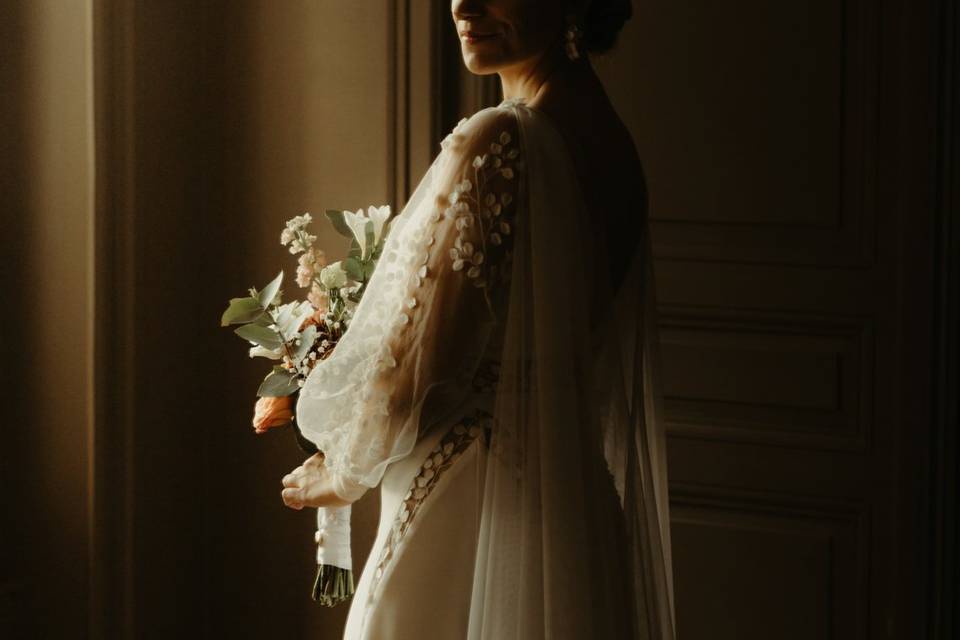 Portrait de la mariée
