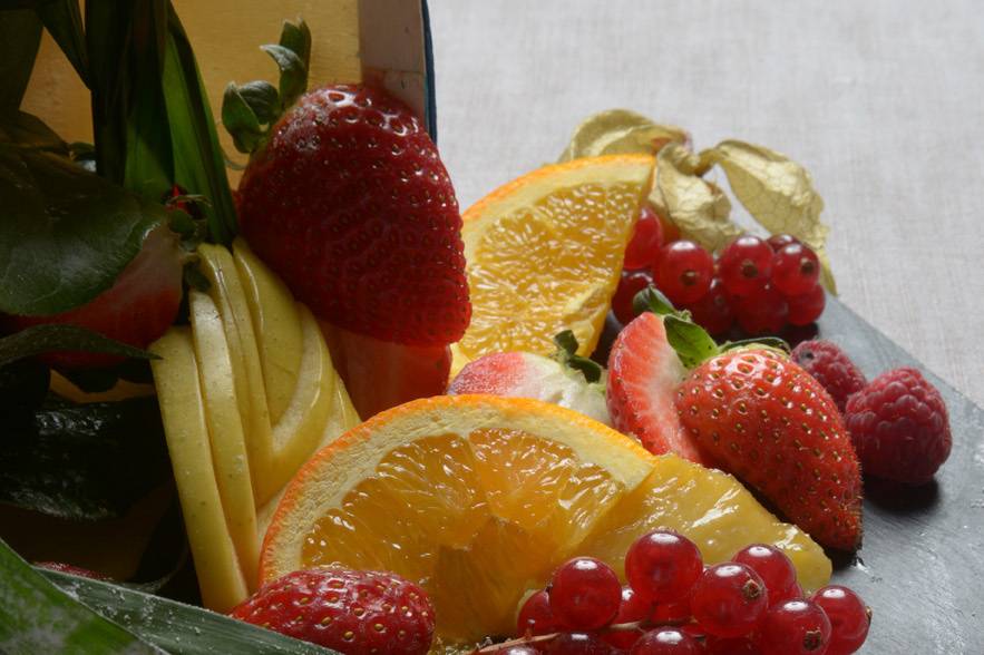 Plateau de fruits frais