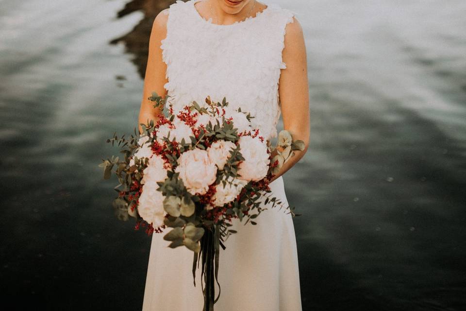 Couronne, bouquet