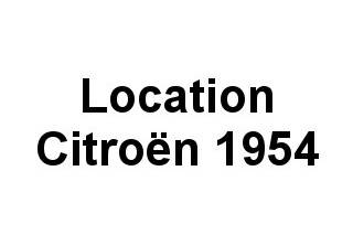 Location Citroën 1954