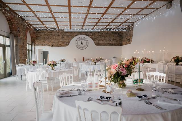 Salle décorée