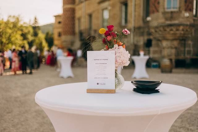 Vin d'honneur menu