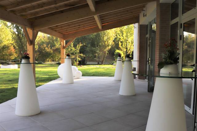 Terrasse couverte