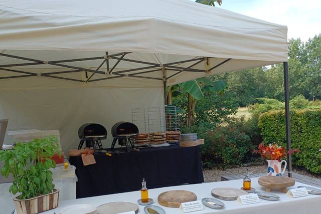 Stand tonnelle beige