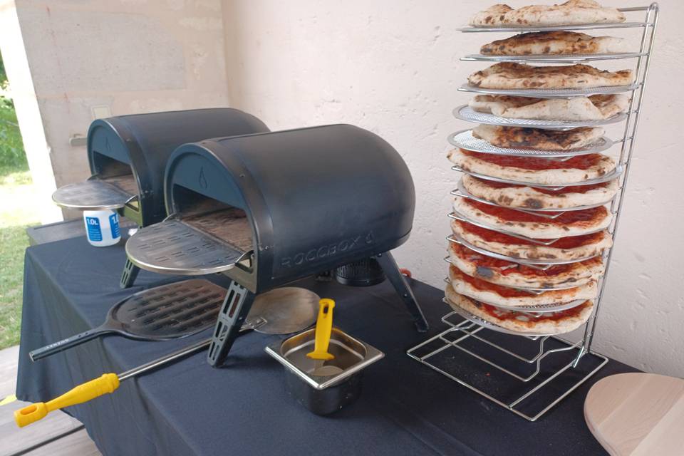 Le poste de cuisson
