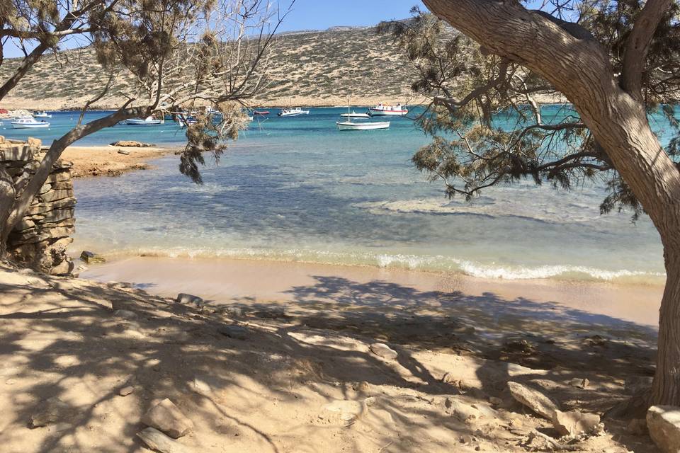 Plage à Amorgos - Cyclades