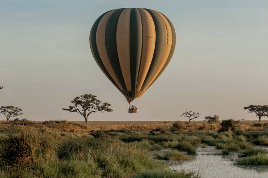 Safari en montgolfière