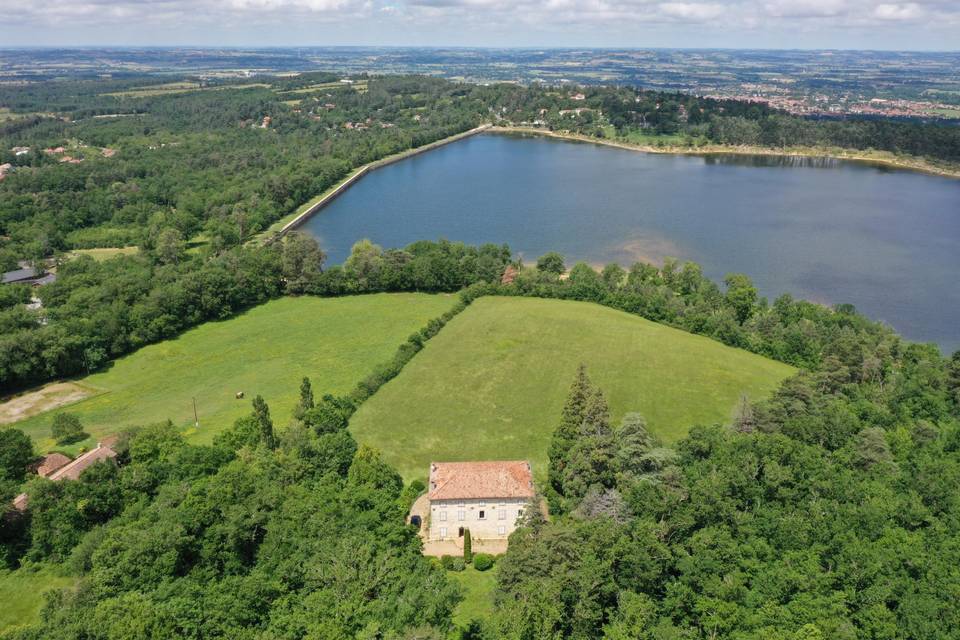 Chateau from above