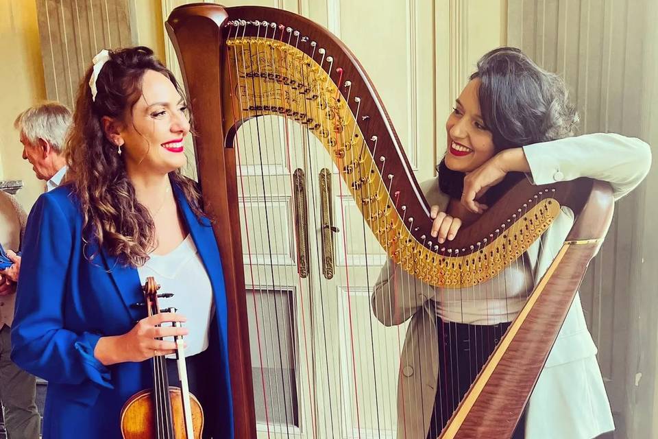 Duo violon harpe