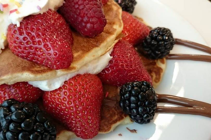 Pancakes aux fruits