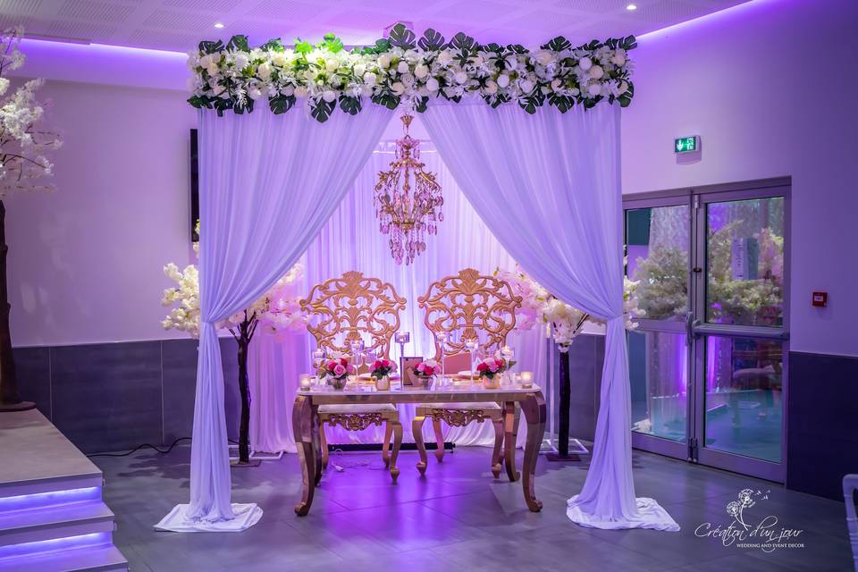 Table d'honneur