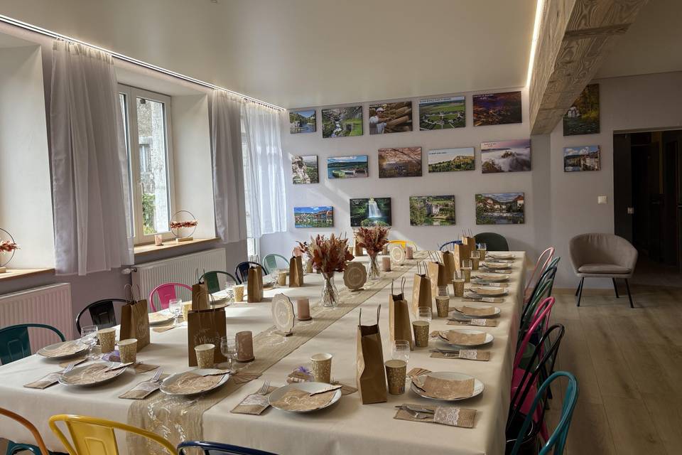 Reception 55 places