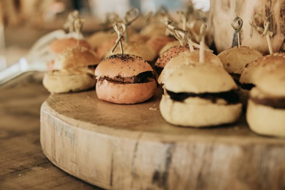 Mini hamburger