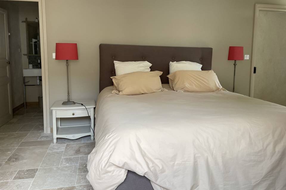 Chambre Pivoine au rdc
