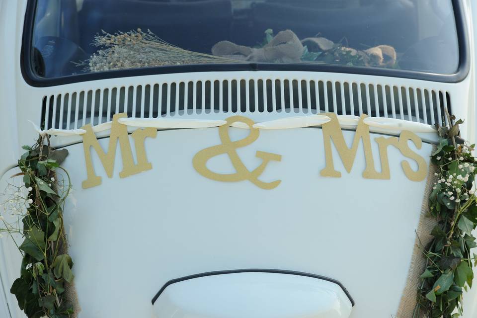 Voiture des mariés