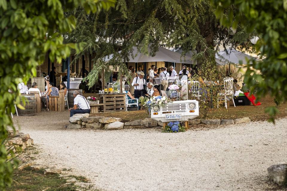 Arrivée des invités