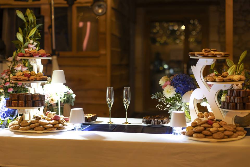 Buffet de gâteaux