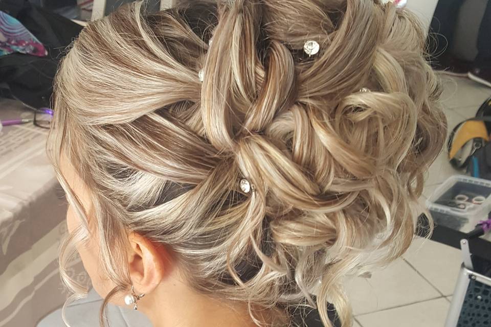 Chignon haut