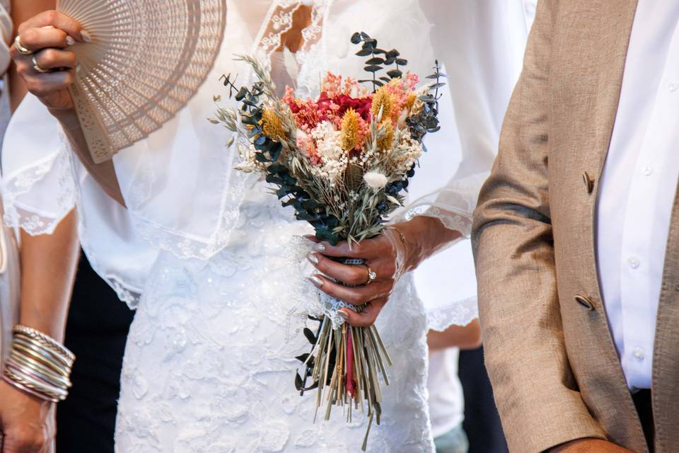 Bouque de la mariée