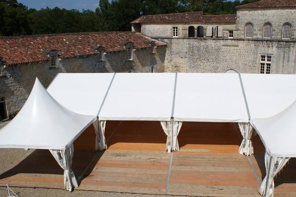 10 x 20 m + 2 5 x 5 m