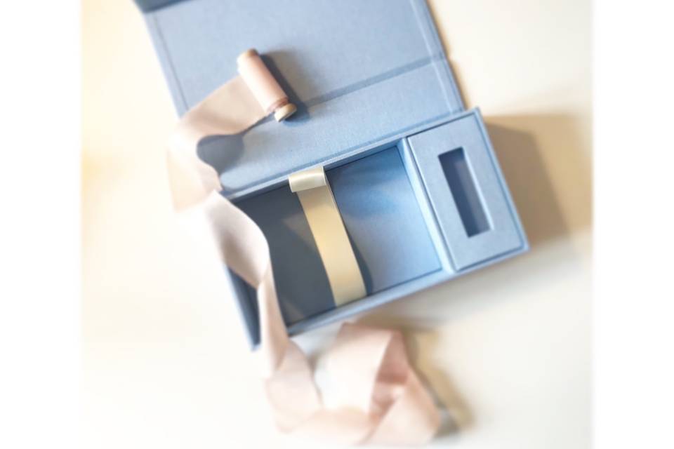 Coffret photos clef usb