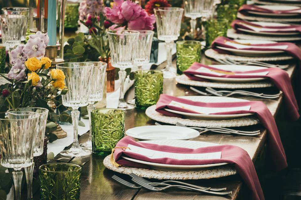 Mise en place jardin