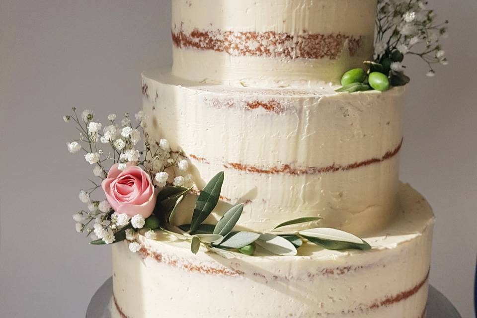 Naked cake