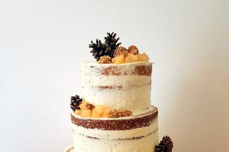 Naked cake automnal