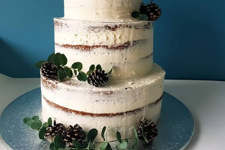 Naked cake automnal