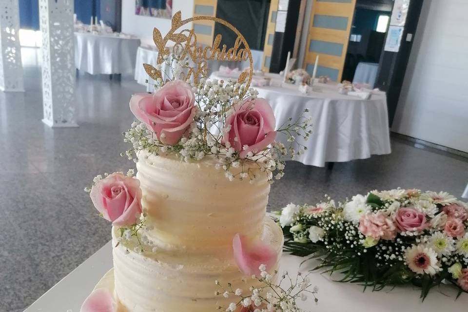 Wedding cake wavy