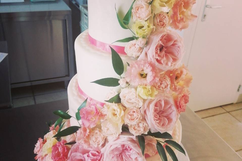 Wedding cake épuré