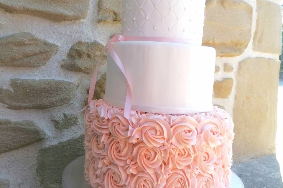 Wavy cake