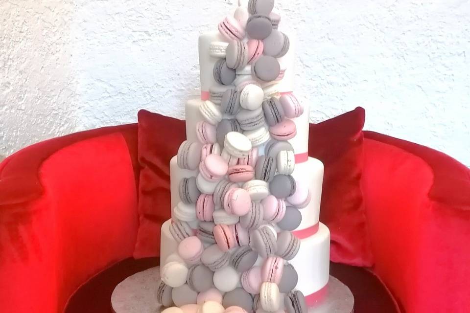 Wedding cake élégant