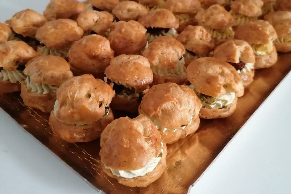 Gougères garnie buffet salé